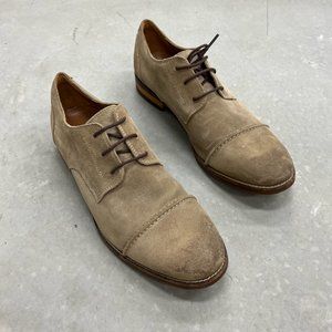 Clarks Men US 12 Exton Cap Toe Derby Lace Up Business Casual Oxford Sho